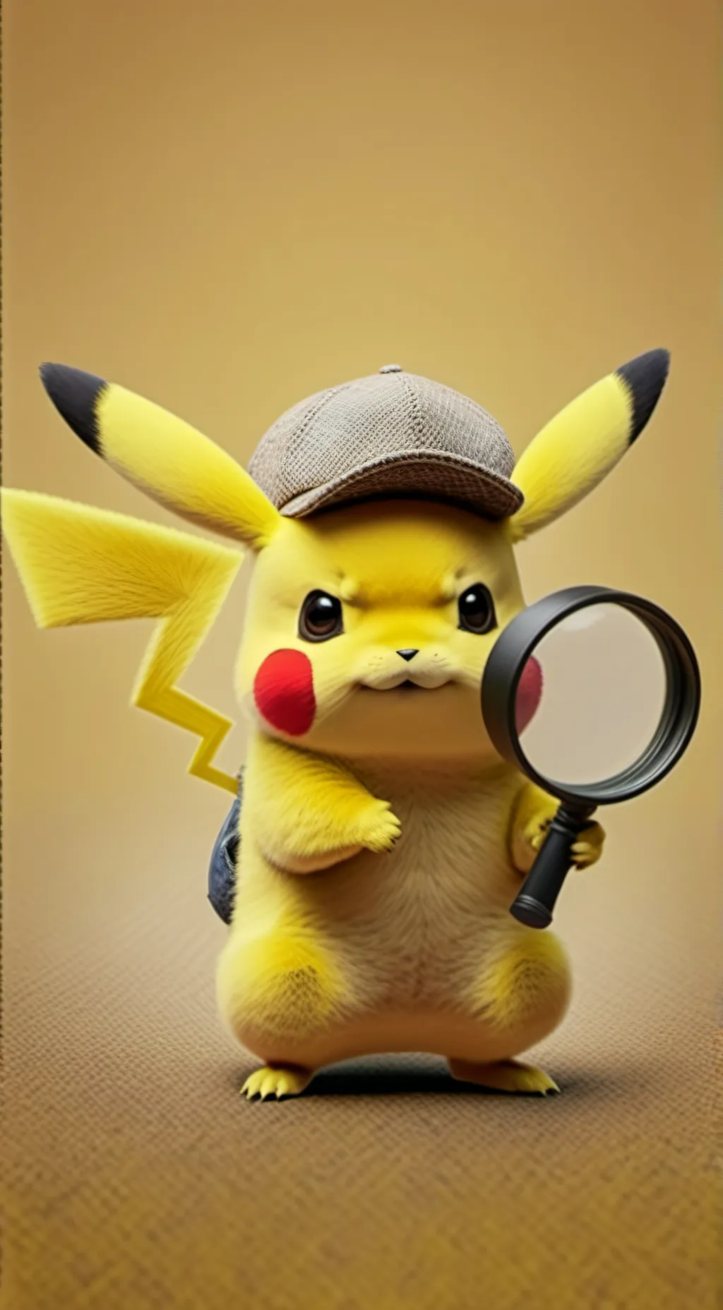 ai character: Detective pickachu background