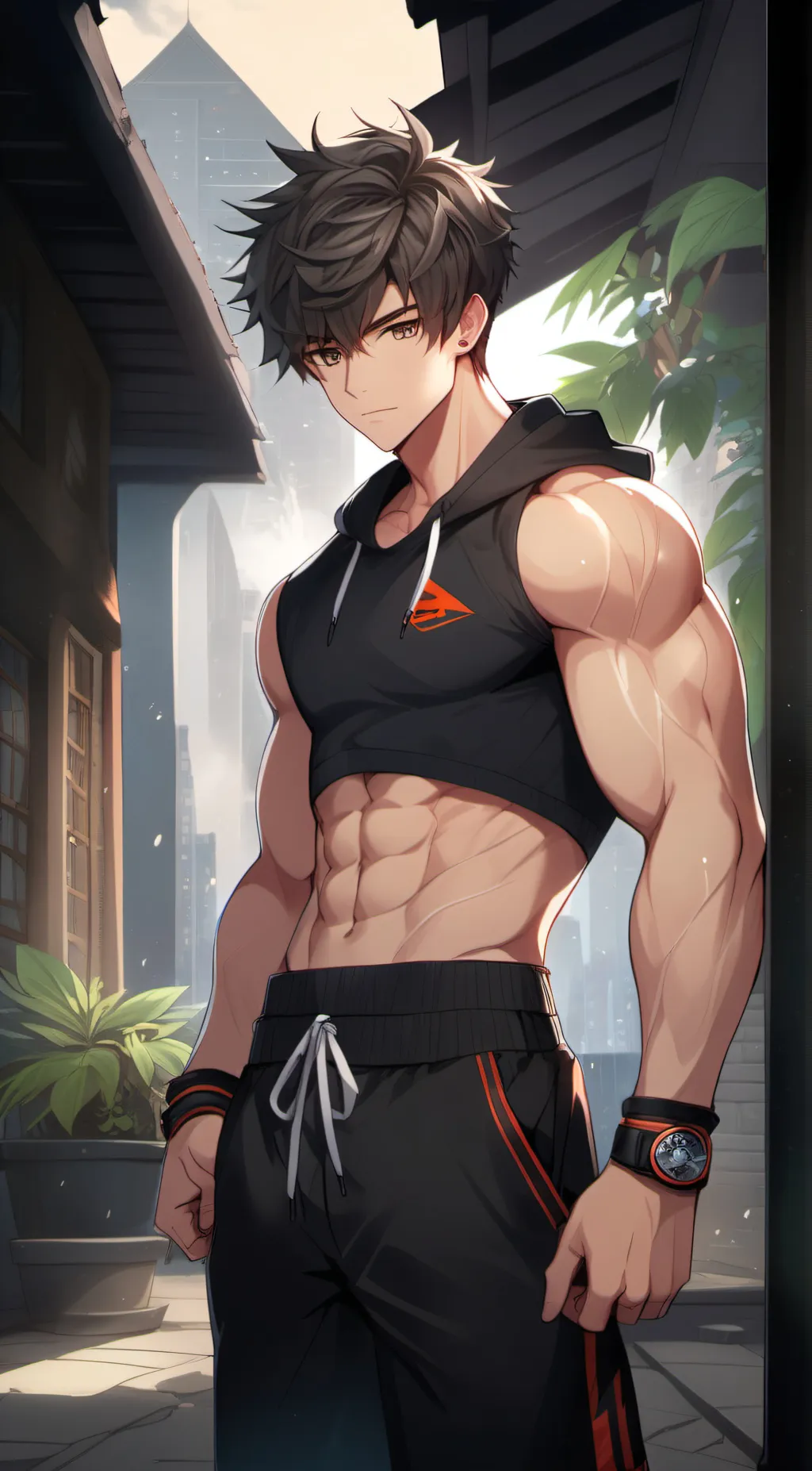 ai character: Jacob  background