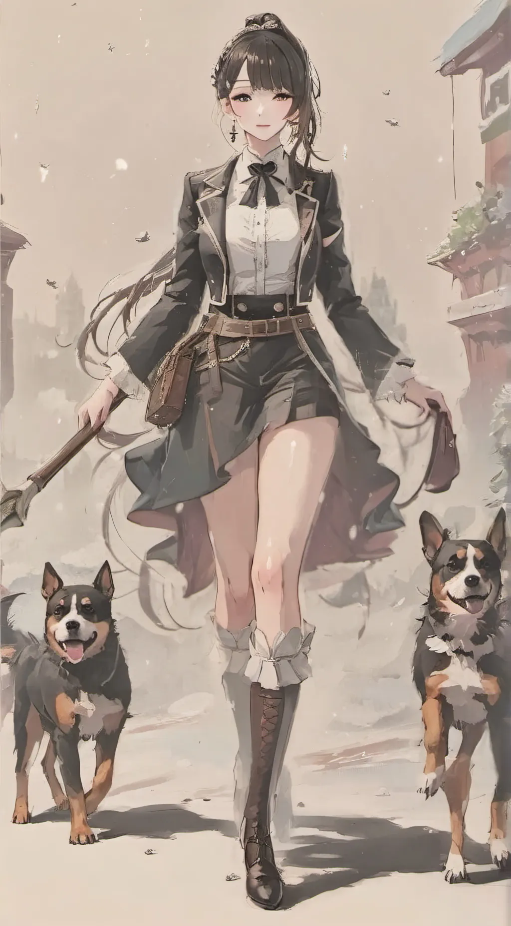 ai character: Madeline background