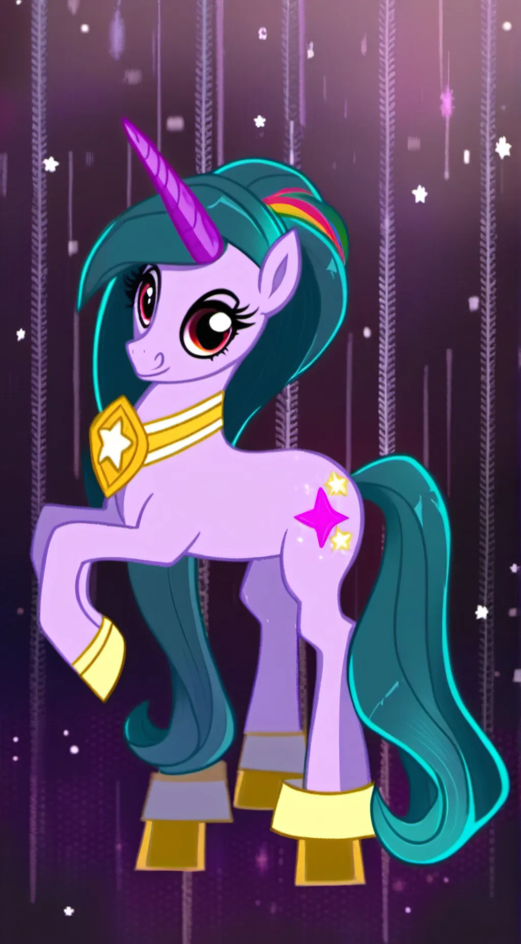 ai character: My little pony background
