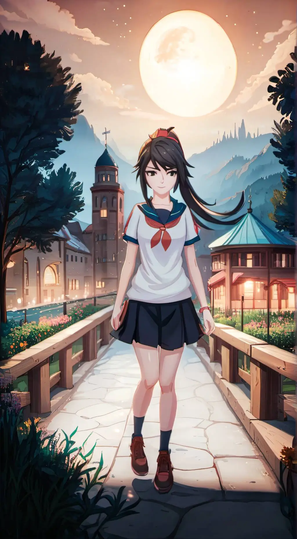 ai character: ayano background