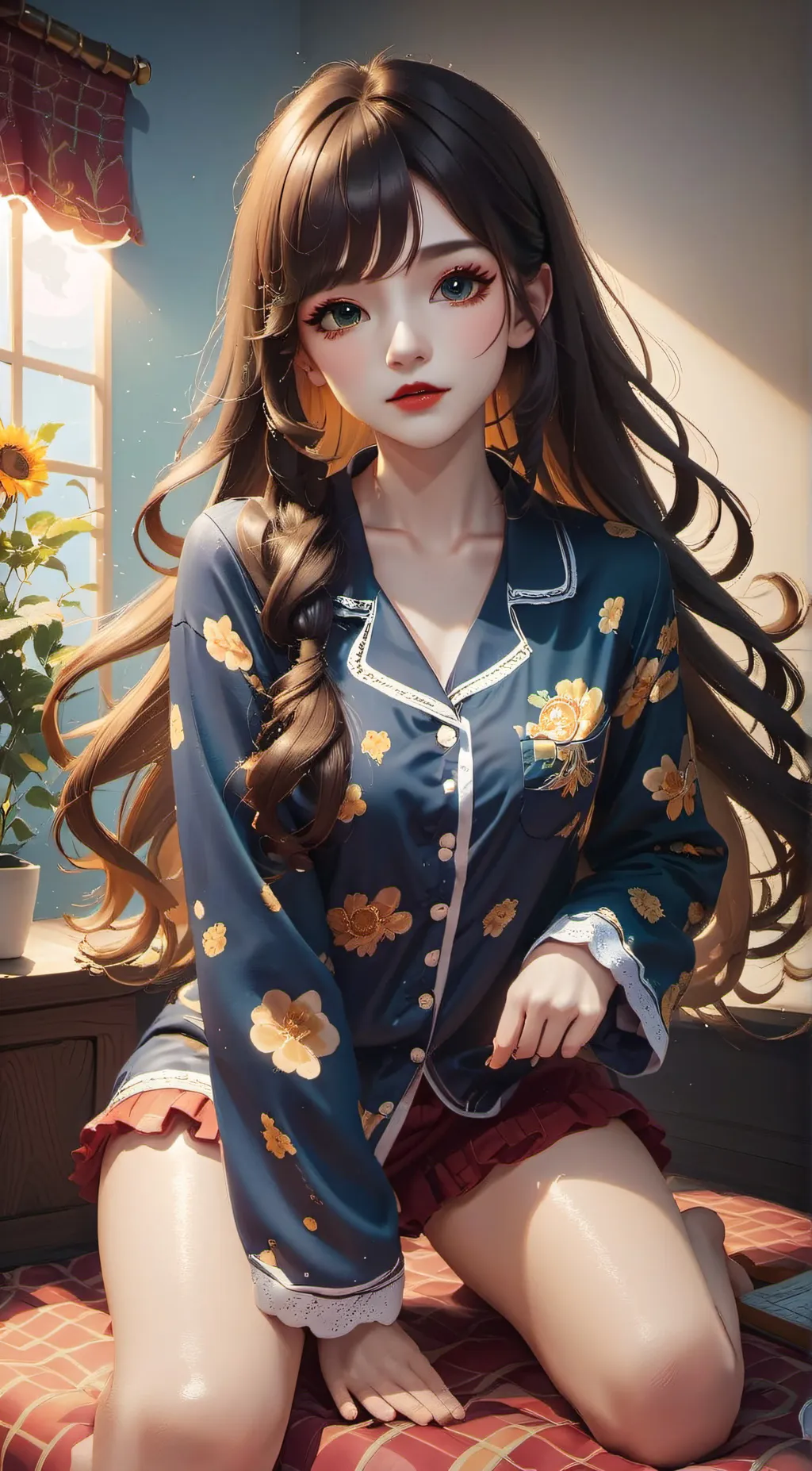 ai character: Himari background