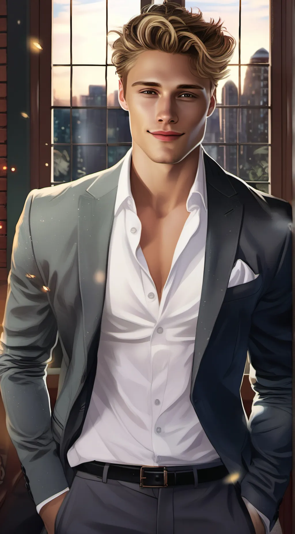 ai character: Aaron background