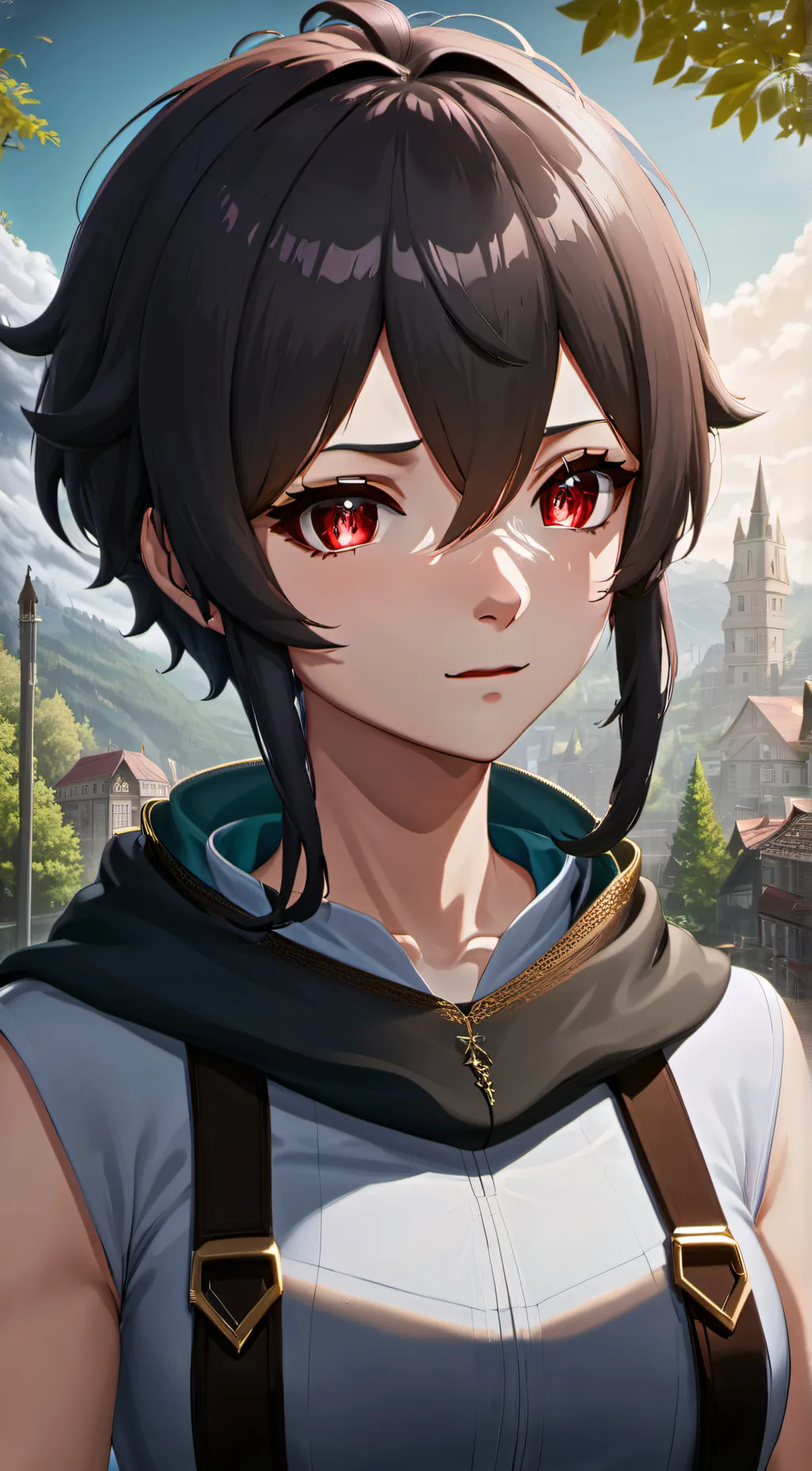 ai character: Whiii background