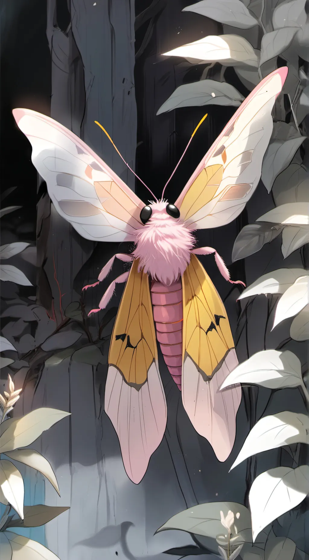 ai character: Pink lemonade  background