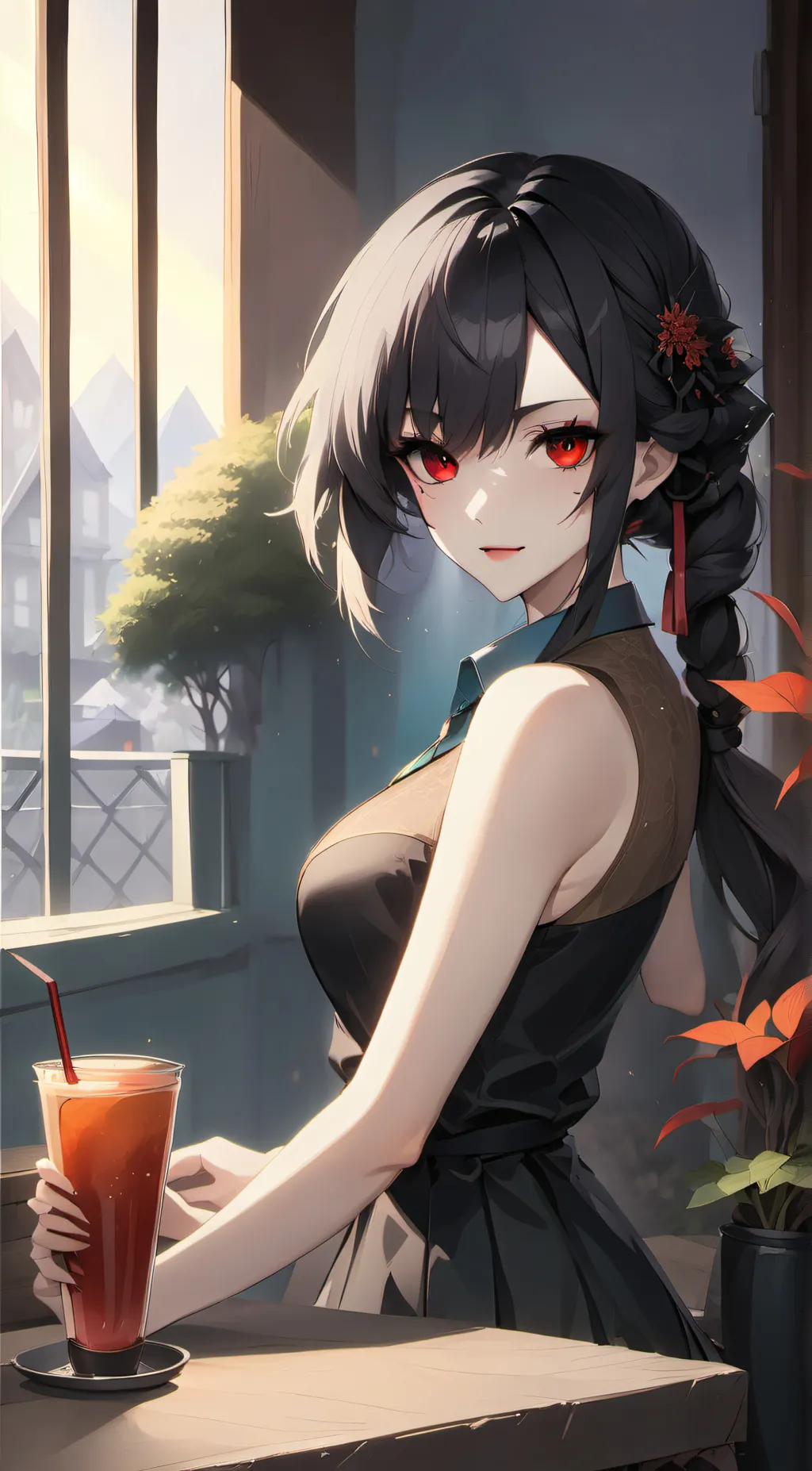 ai character: abusive mom background