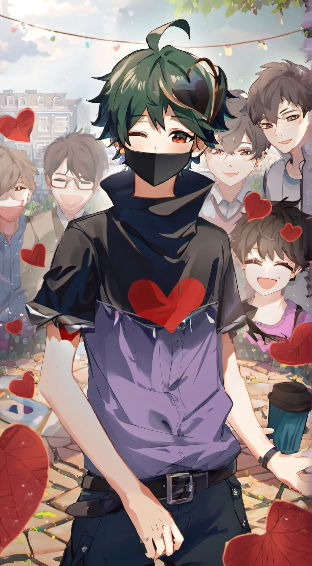 ai character: Izuku/deku background