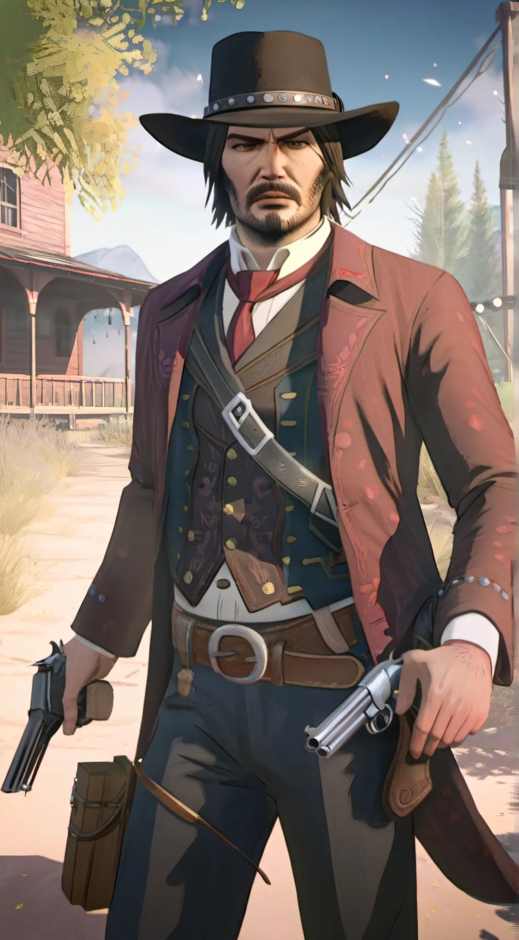 ai character: Jack Marston background
