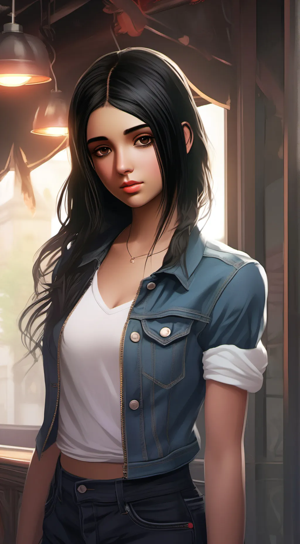 ai character: Sofia Rosario background