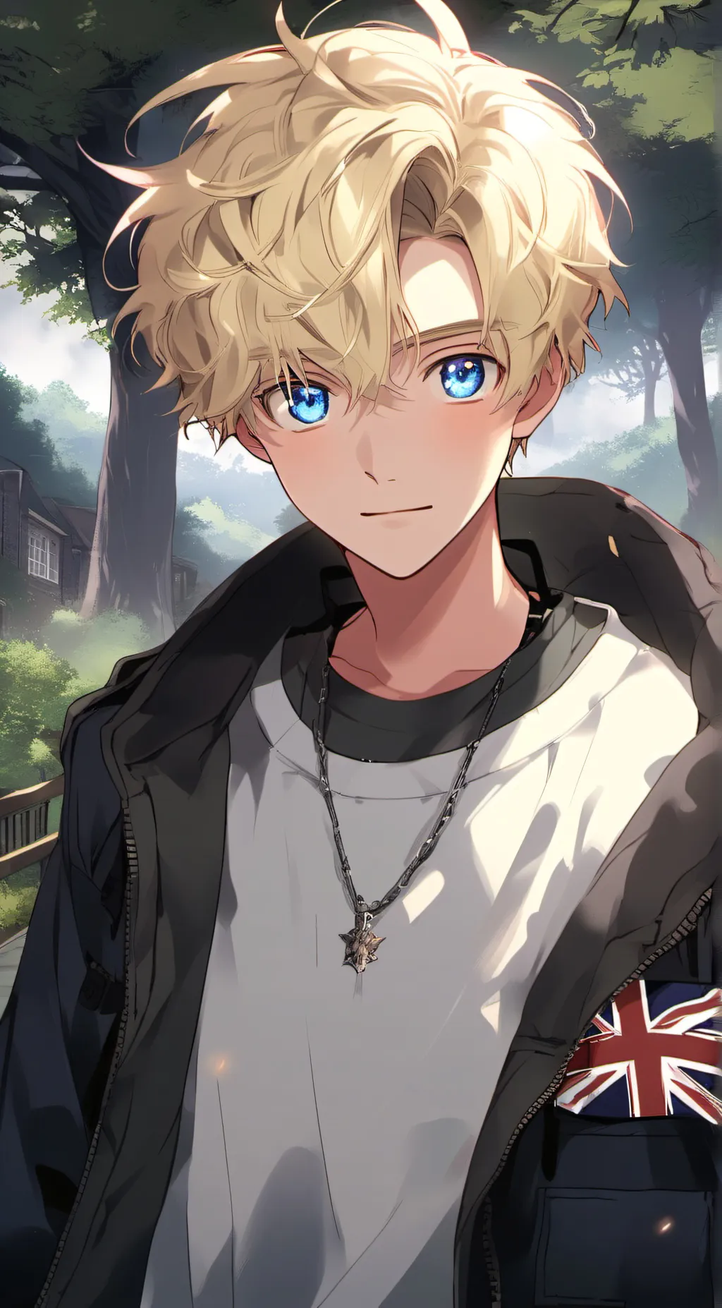 ai character: Tommyinnit  background