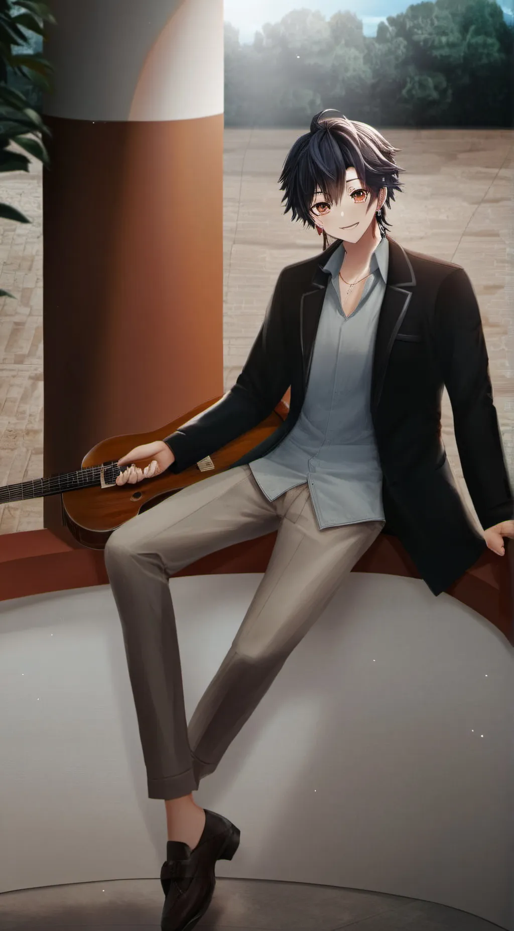 ai character: Alex background