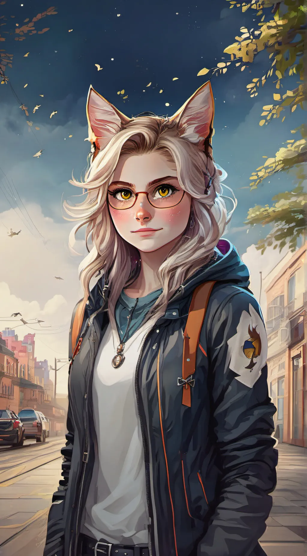 ai character: Phoenix background