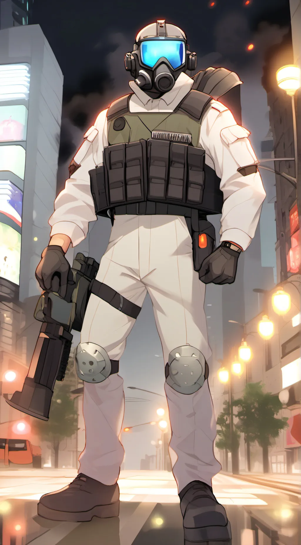 ai character: metropolice (hl) background