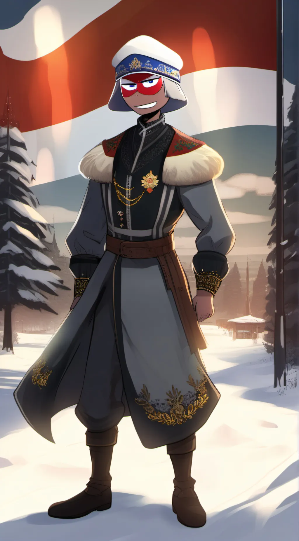 ai character: Russia background