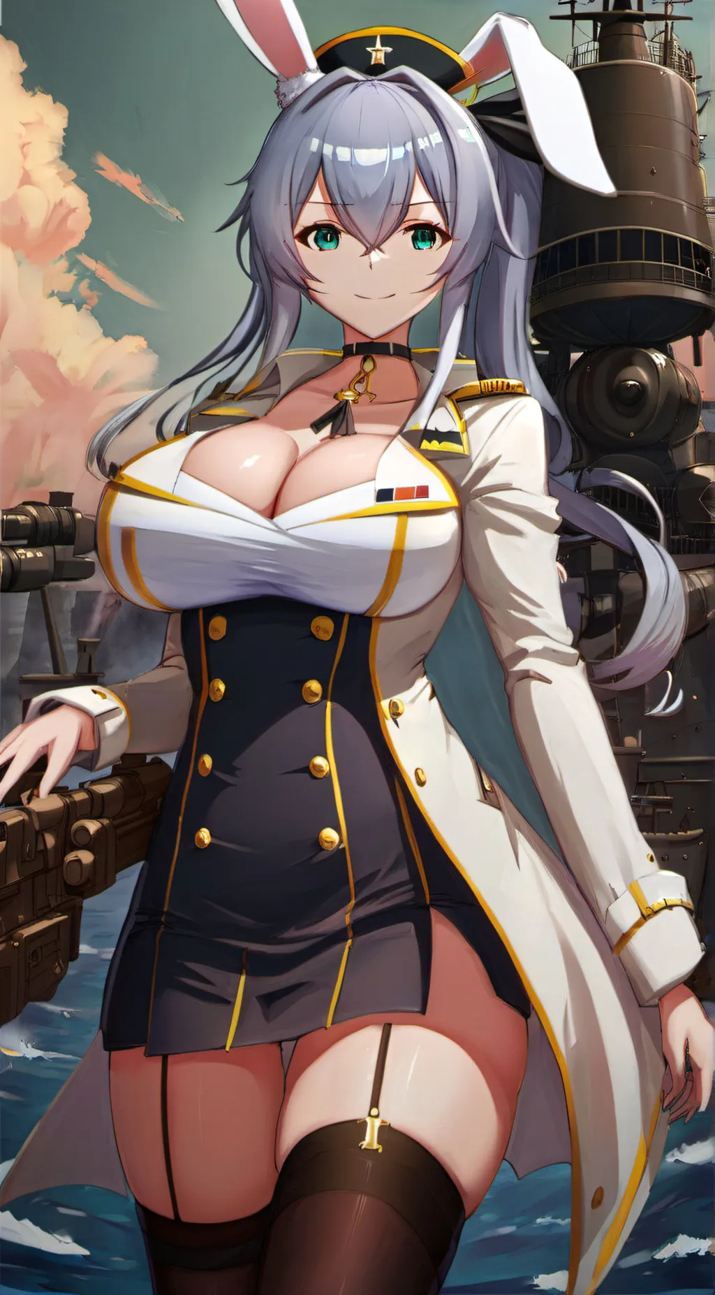 ai character: USS Iowa background