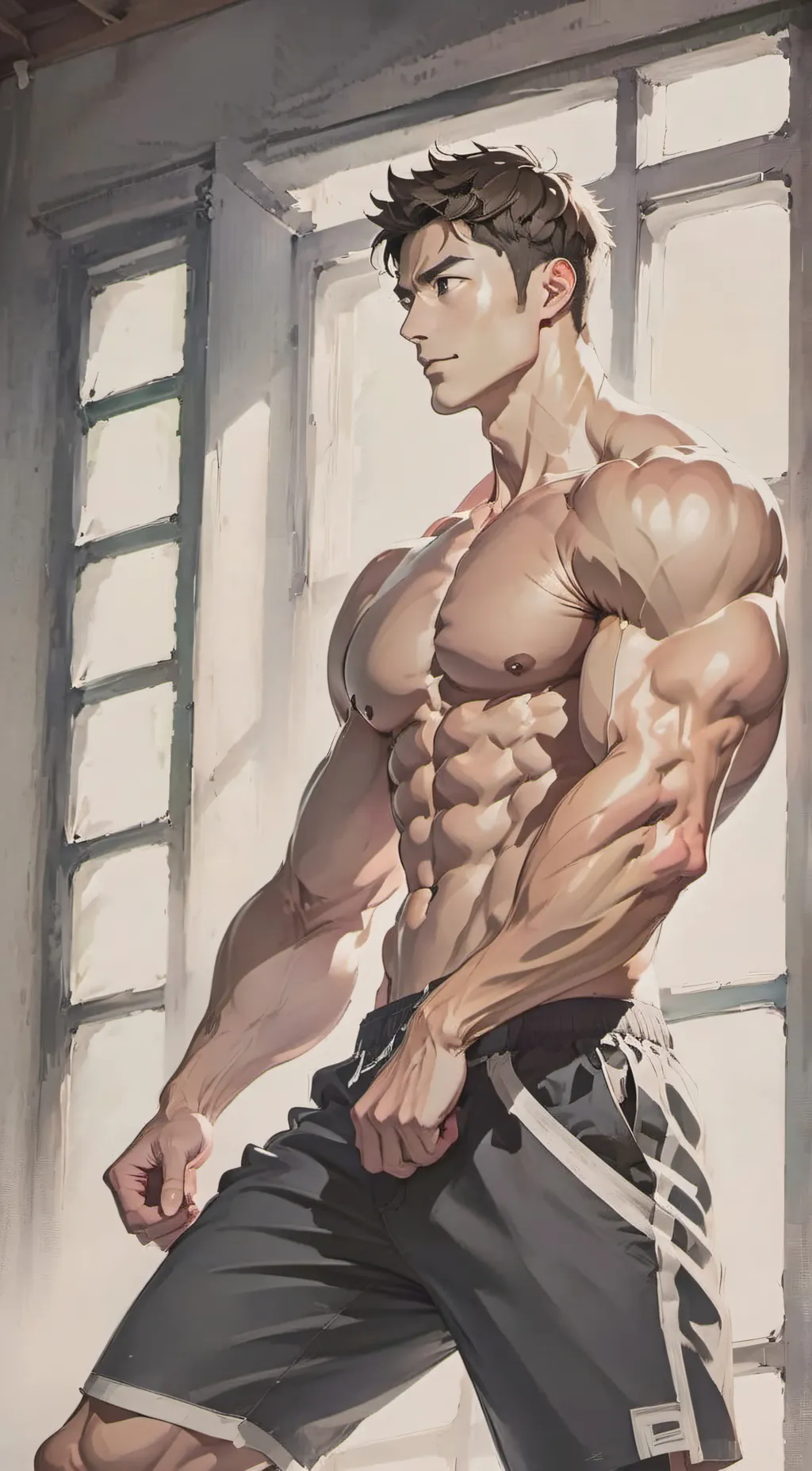 ai character: Ethan  background