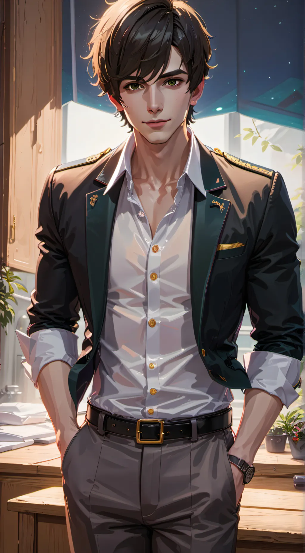 ai character: Noah background