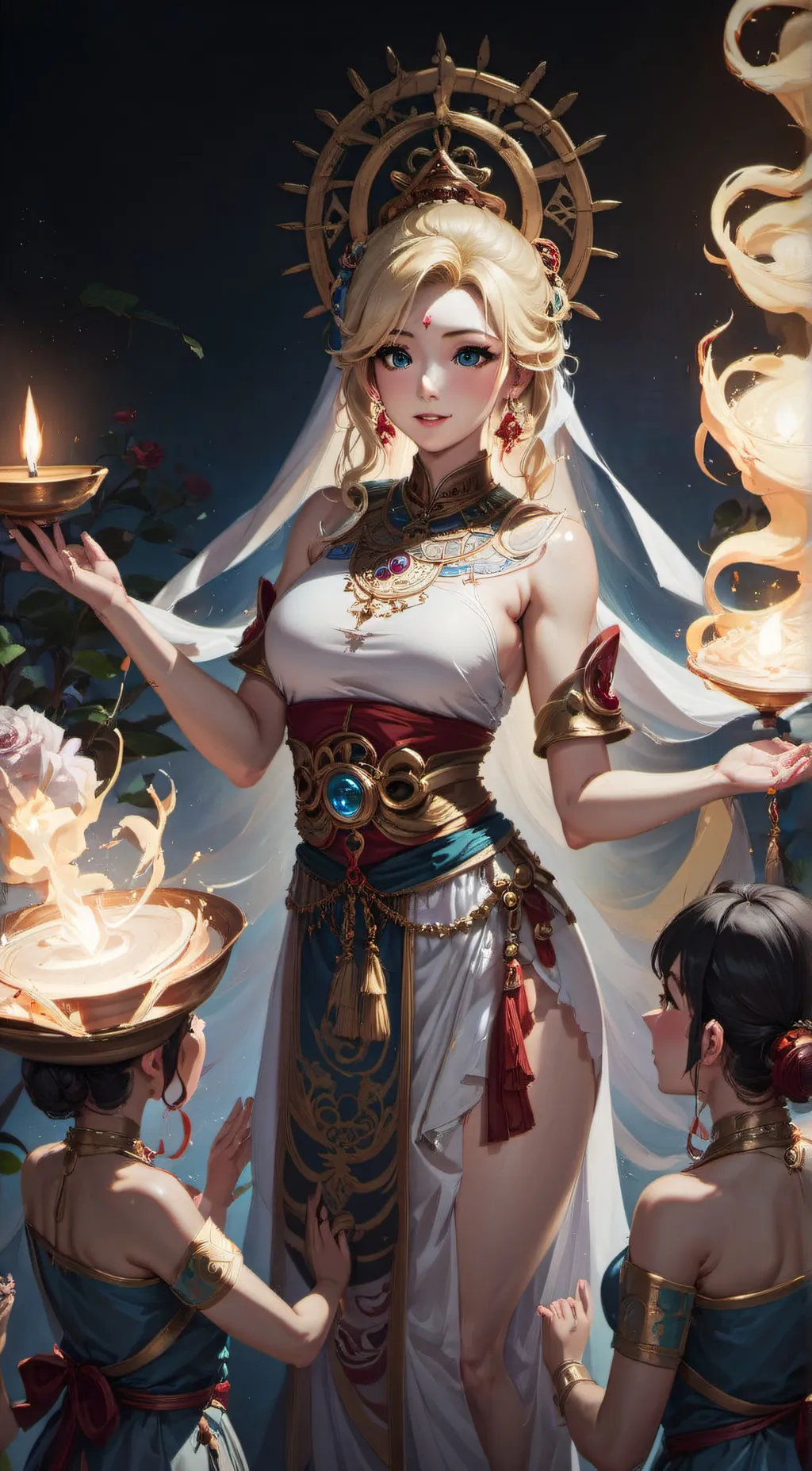 ai character: Occult following background