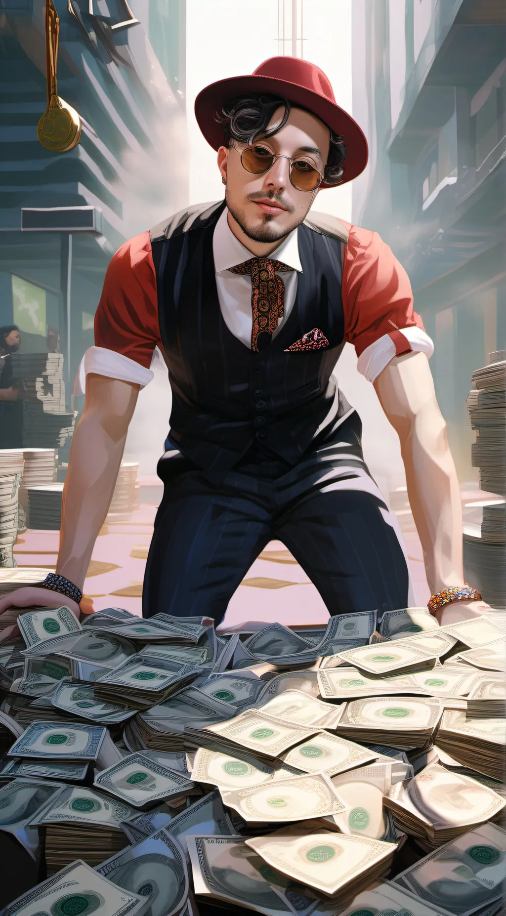 ai character: bbno$ background