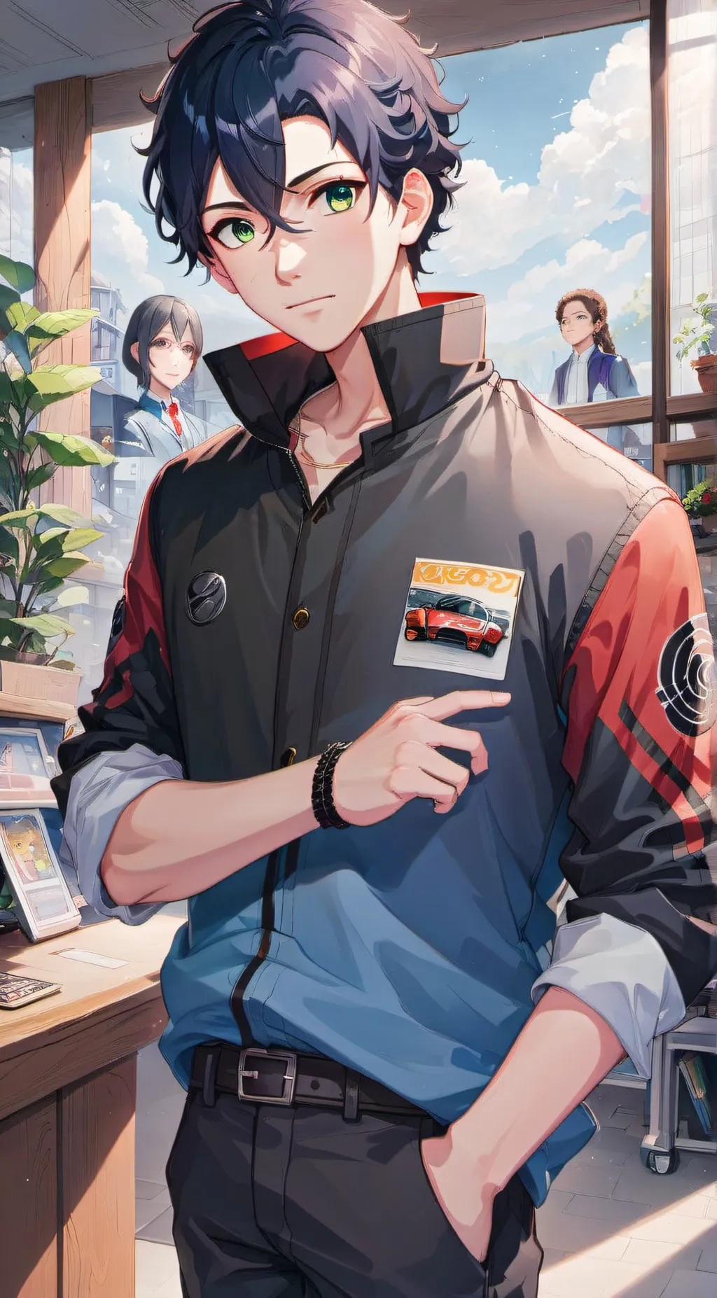 ai character: karen  background