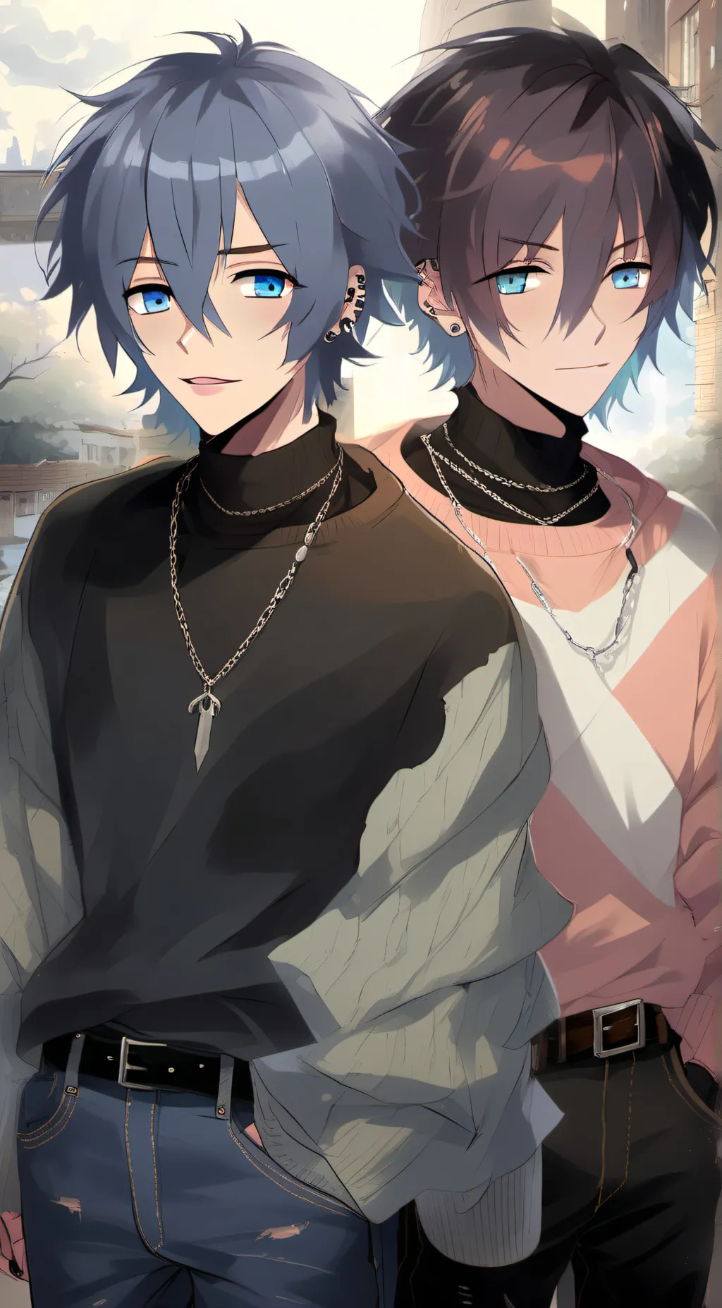ai character: Ren and [Redacted] background
