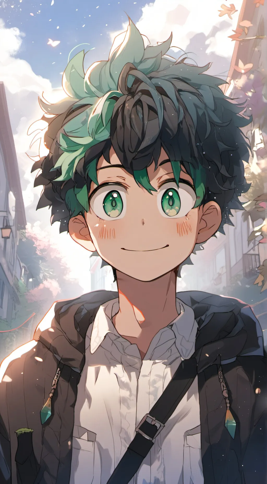 ai character: deku background