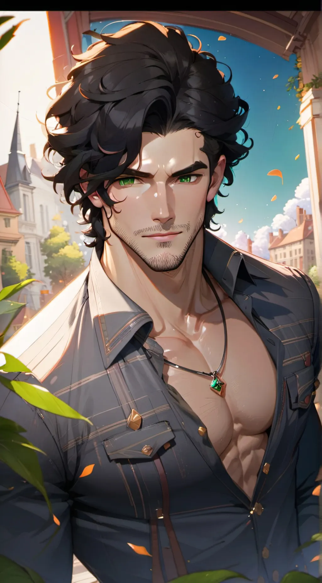 ai character: Ethan background