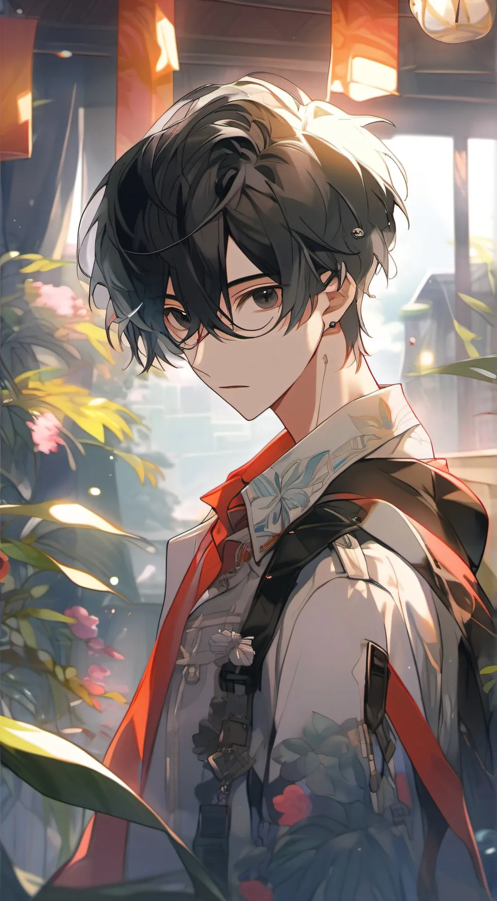 ai character: Zen background