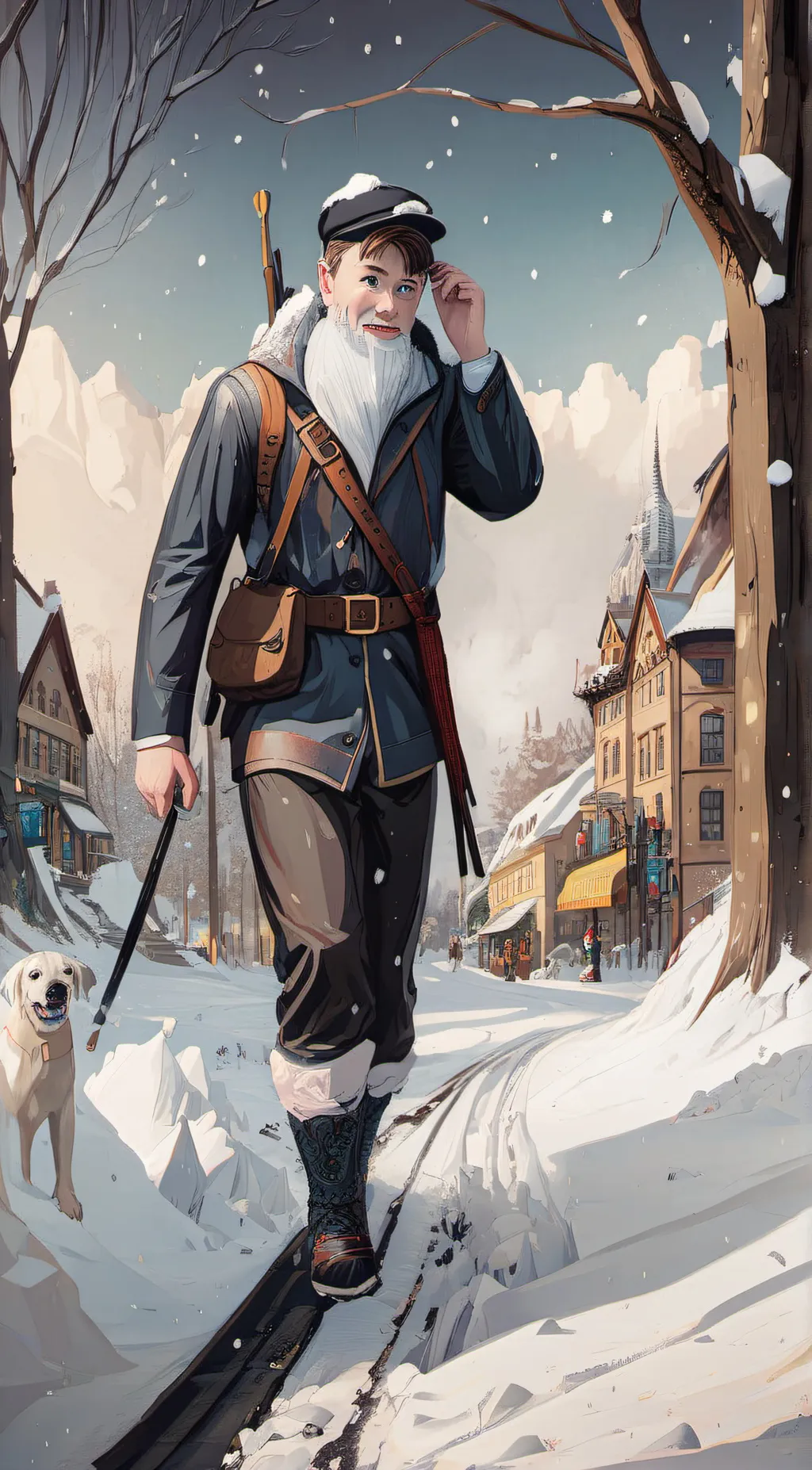ai character: chuk  background