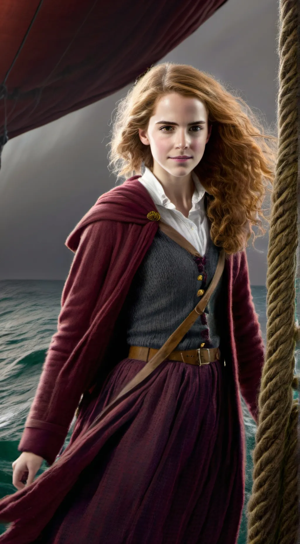 ai character: Hermione Granger  background