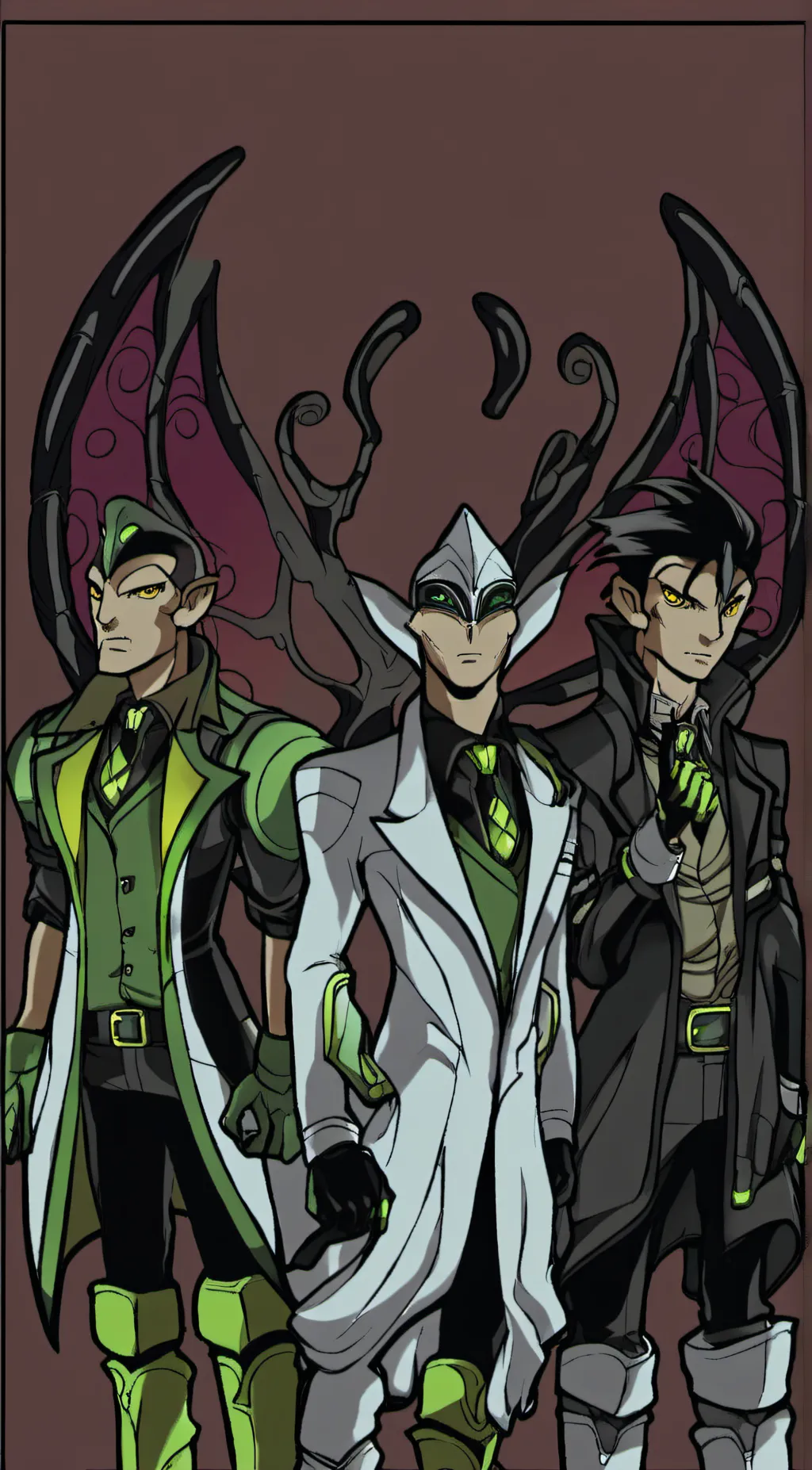 ai character: The Anur trio background