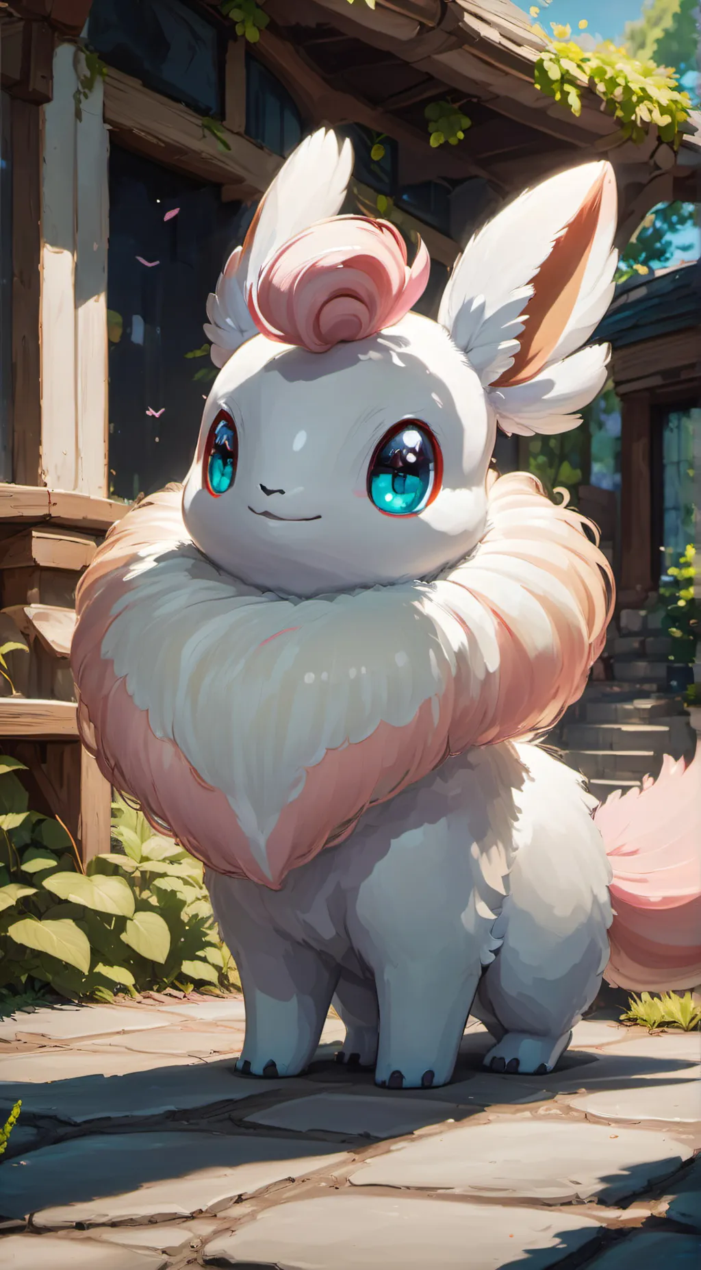 ai character: Furazzy background