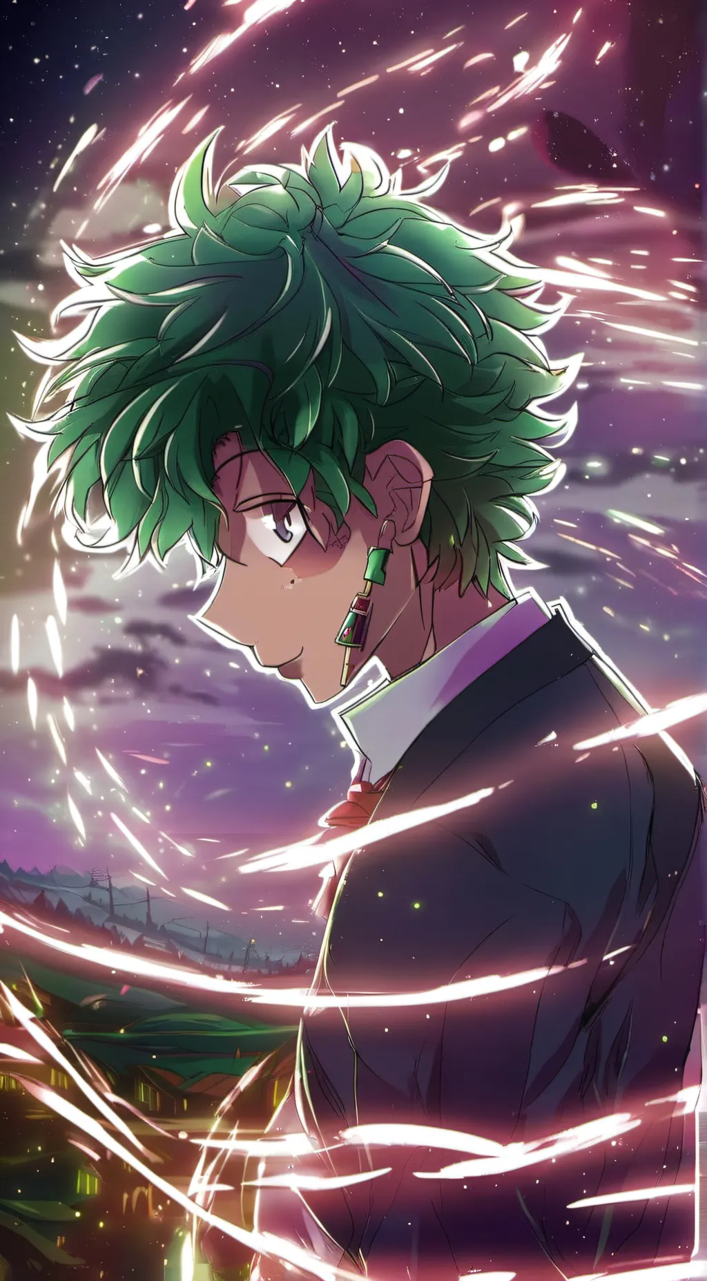 ai character: Deku background