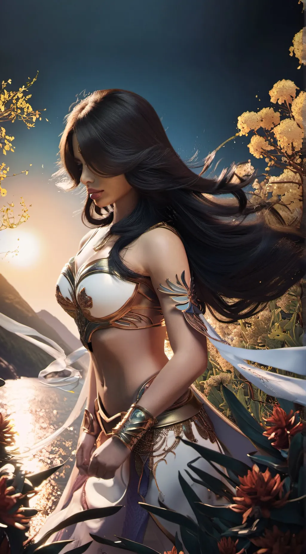 ai character: Macey background