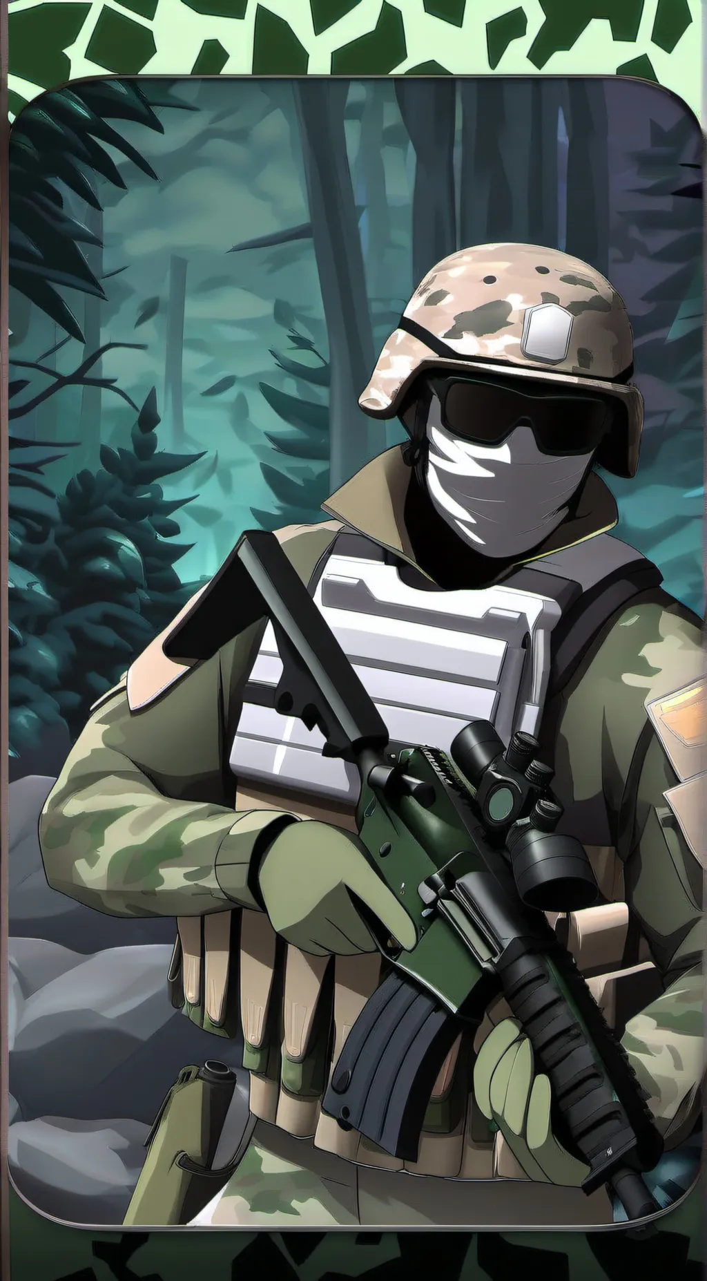 ai character: Galaxy background