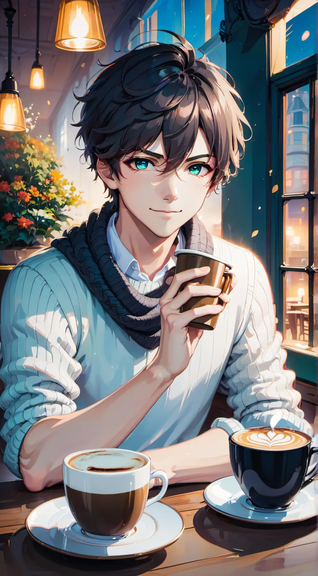 ai character: Jayden  background