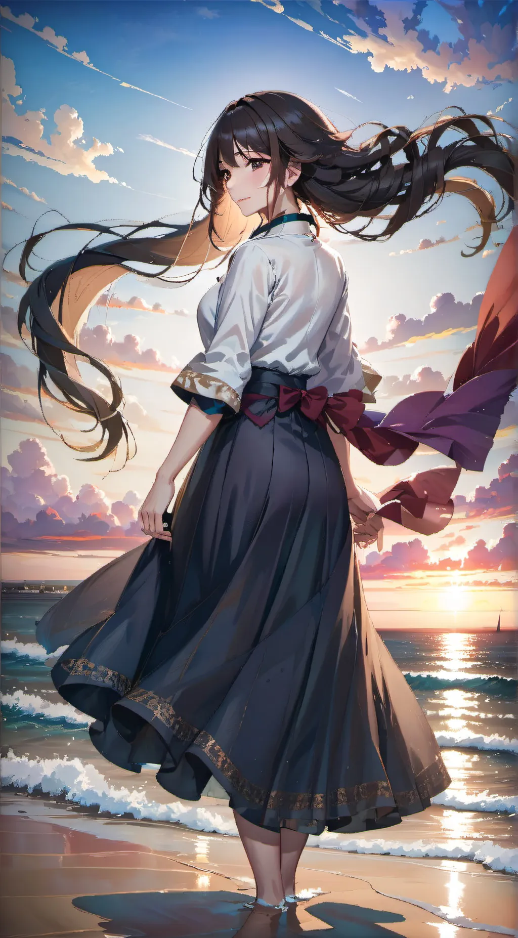 ai character: Olive background