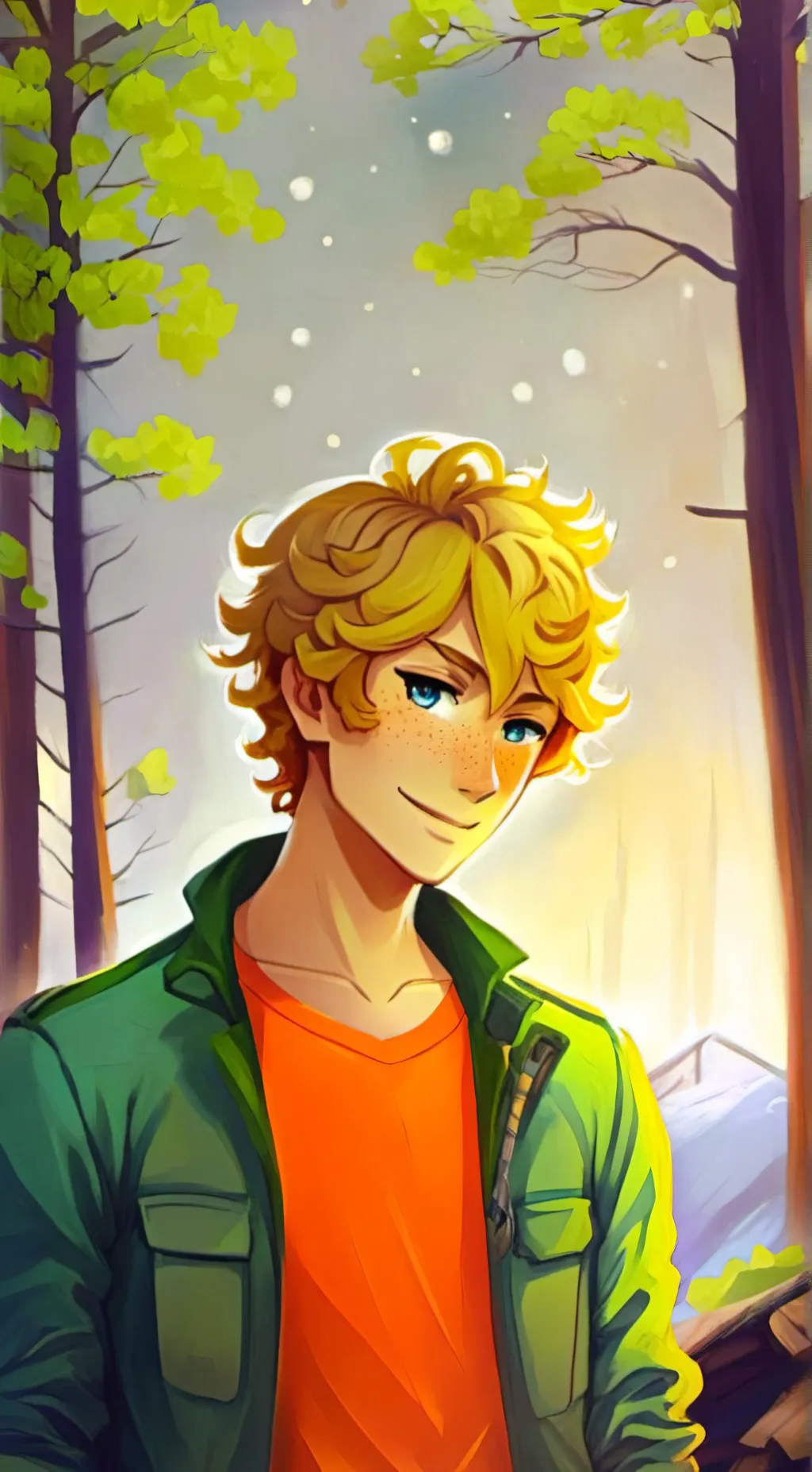 ai character: Will Solace background