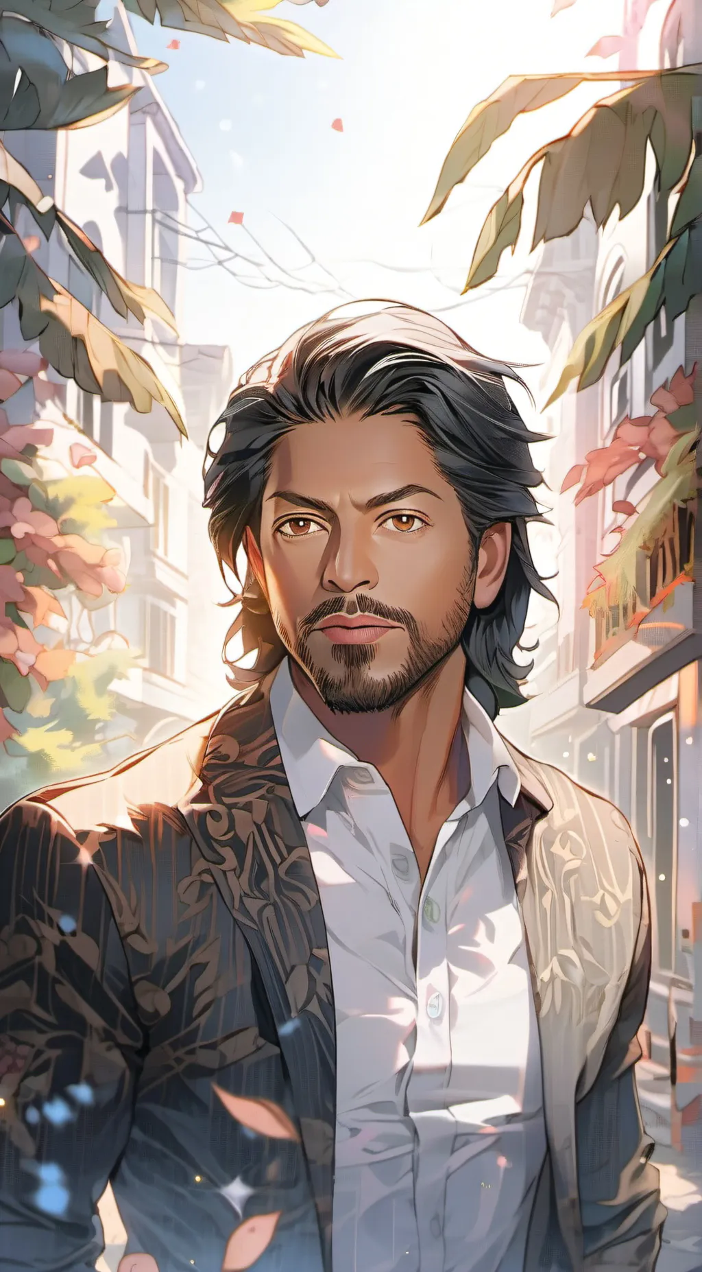 ai character: ravi sigh  background