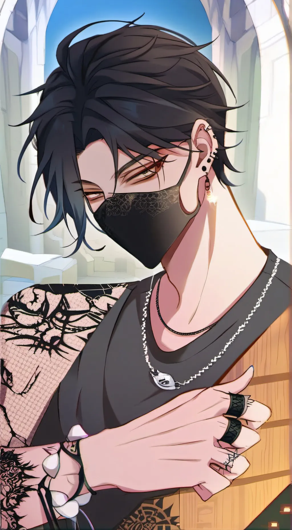 ai character: Connor☺ background