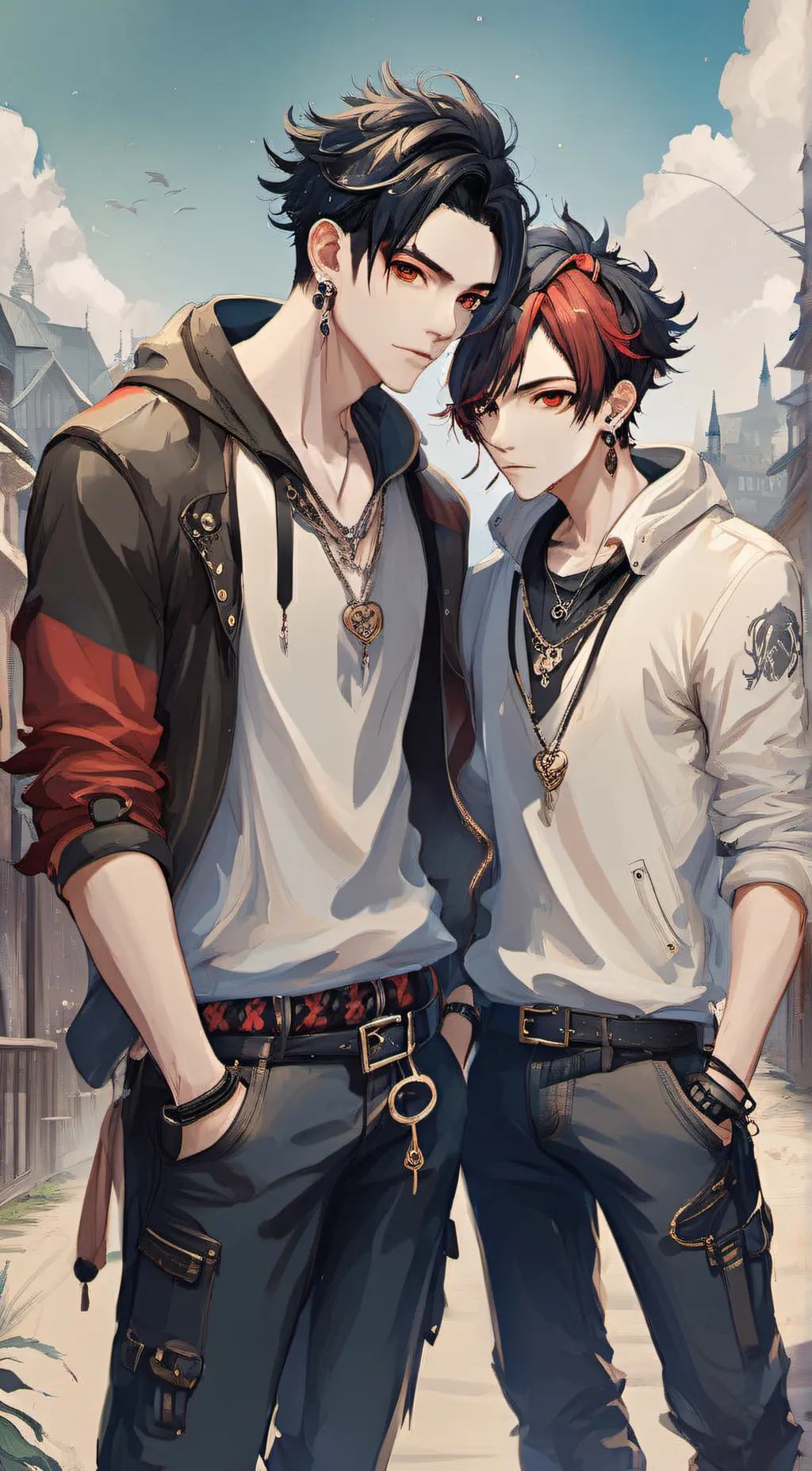 ai character: alex and jack background