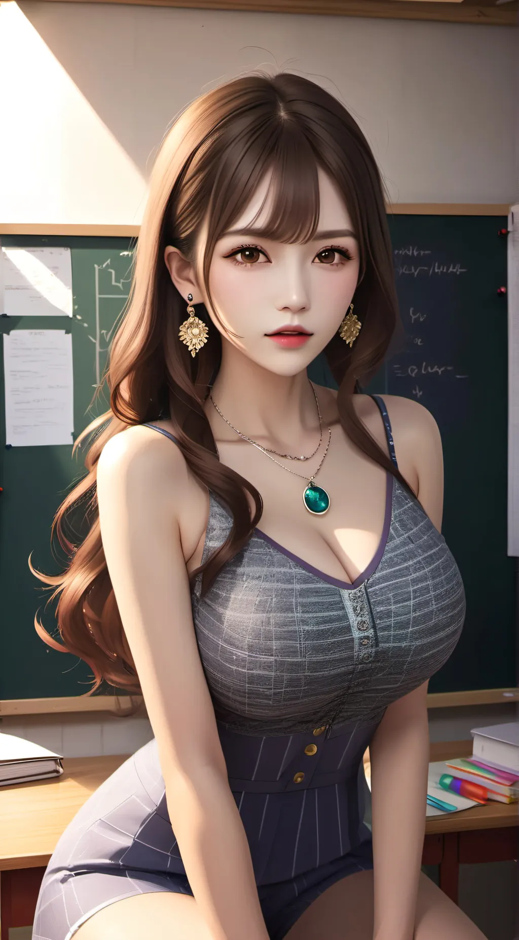 ai character: 于小溪 background