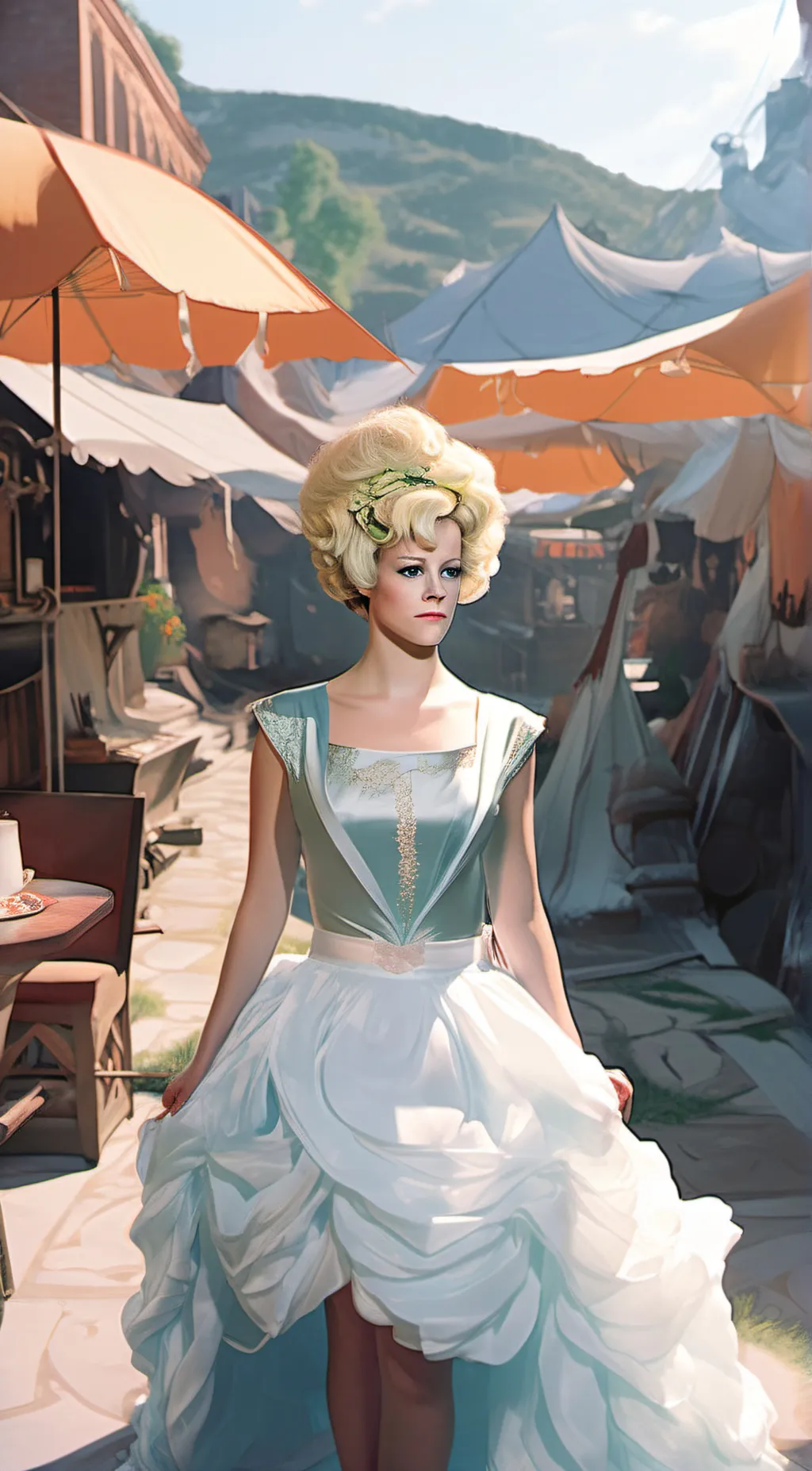 ai character: Effie trinket background