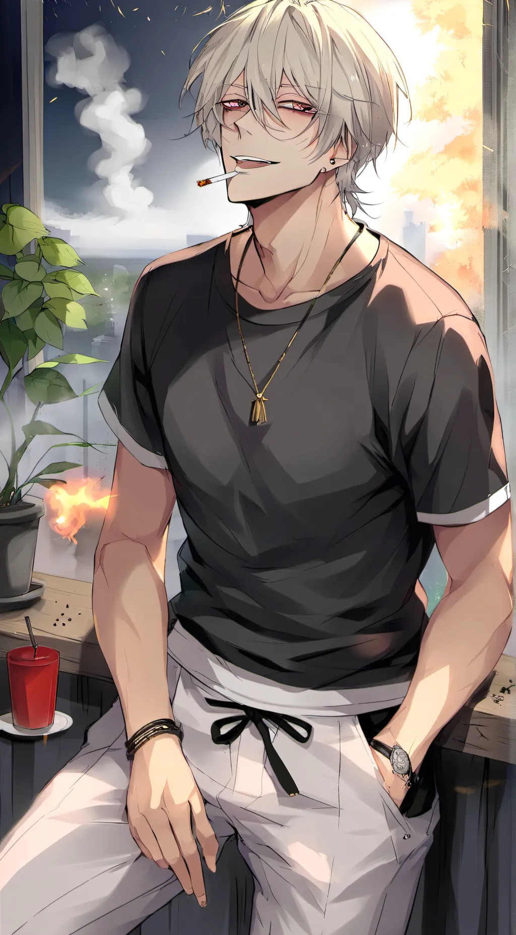 ai character: Alex Reins  background