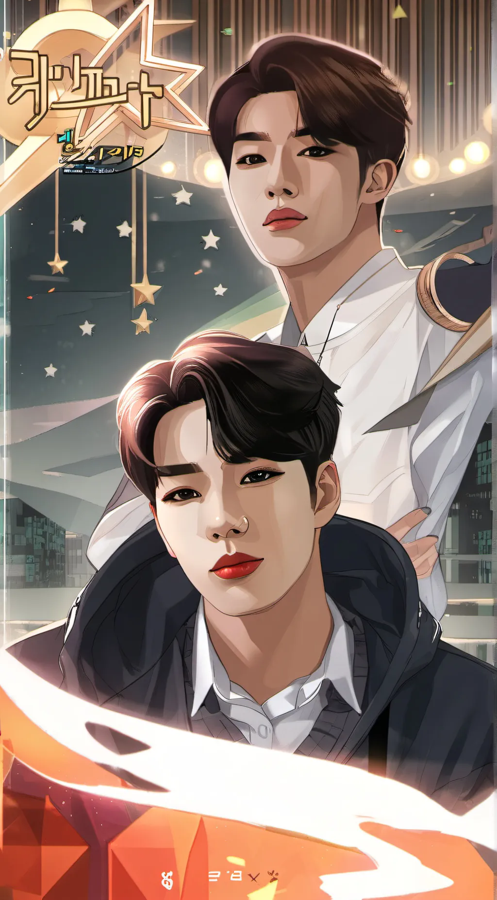 ai character: THE SONG TWINS  background