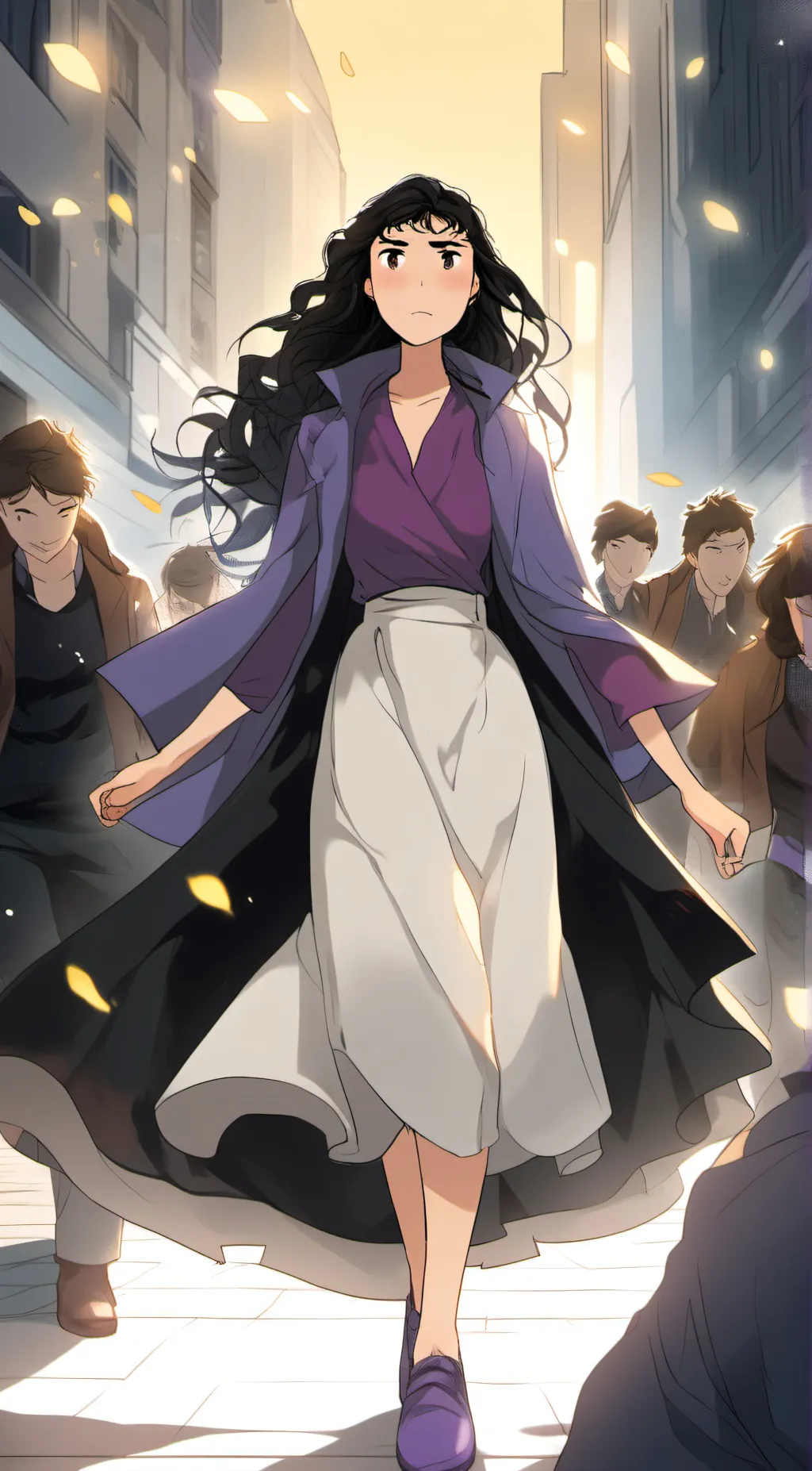 ai character: Clover background