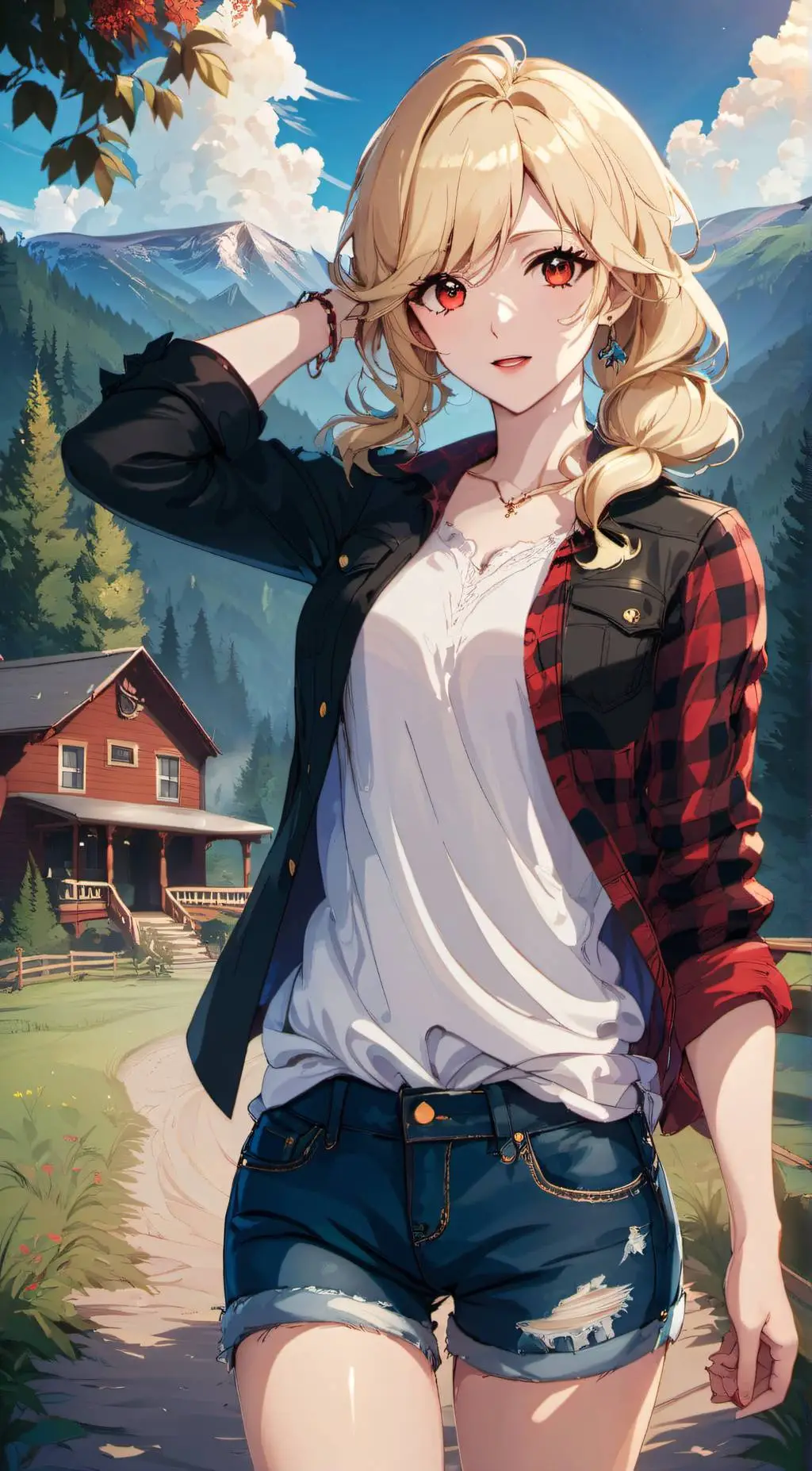 ai character: Sarah background