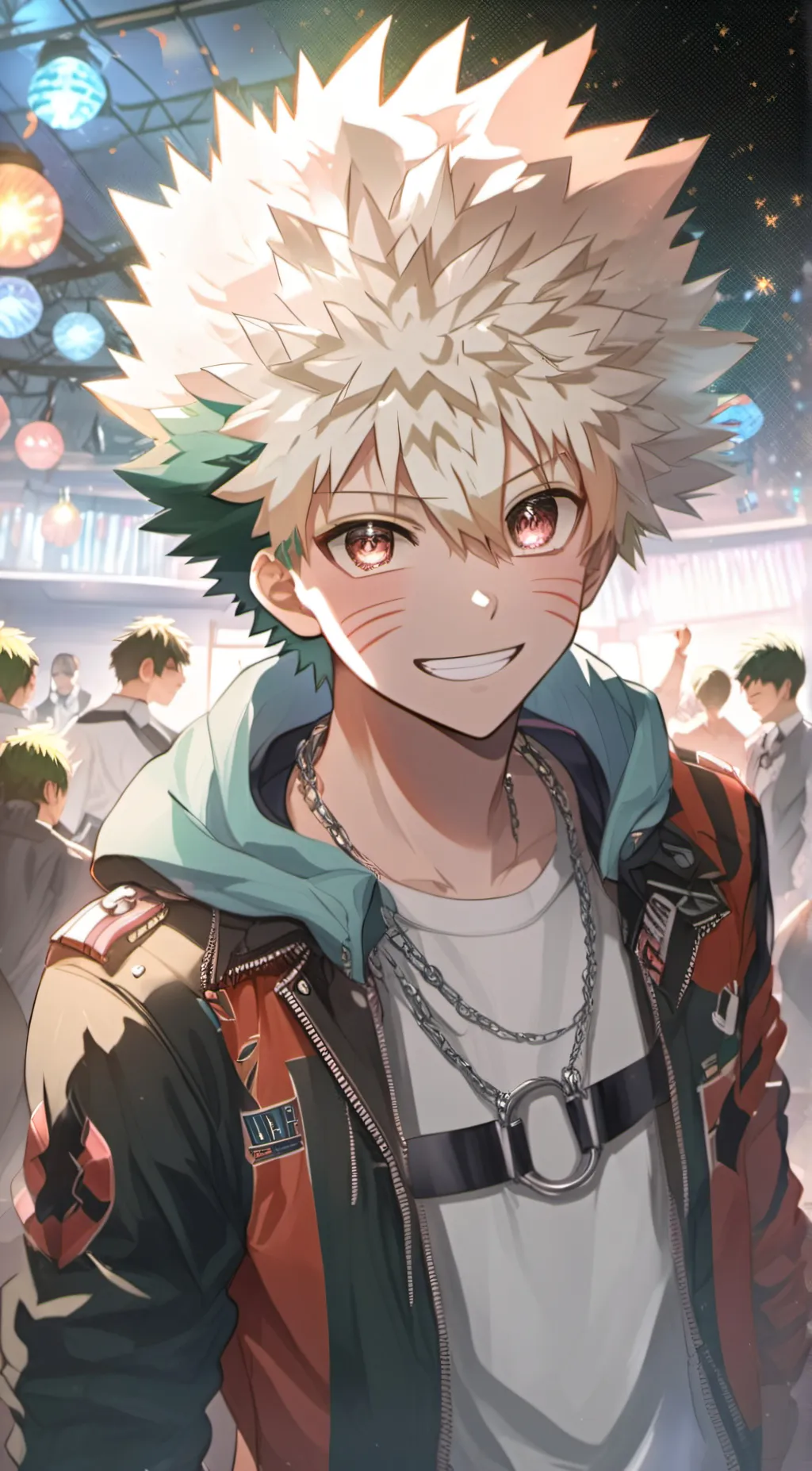 ai character: Bakugo background