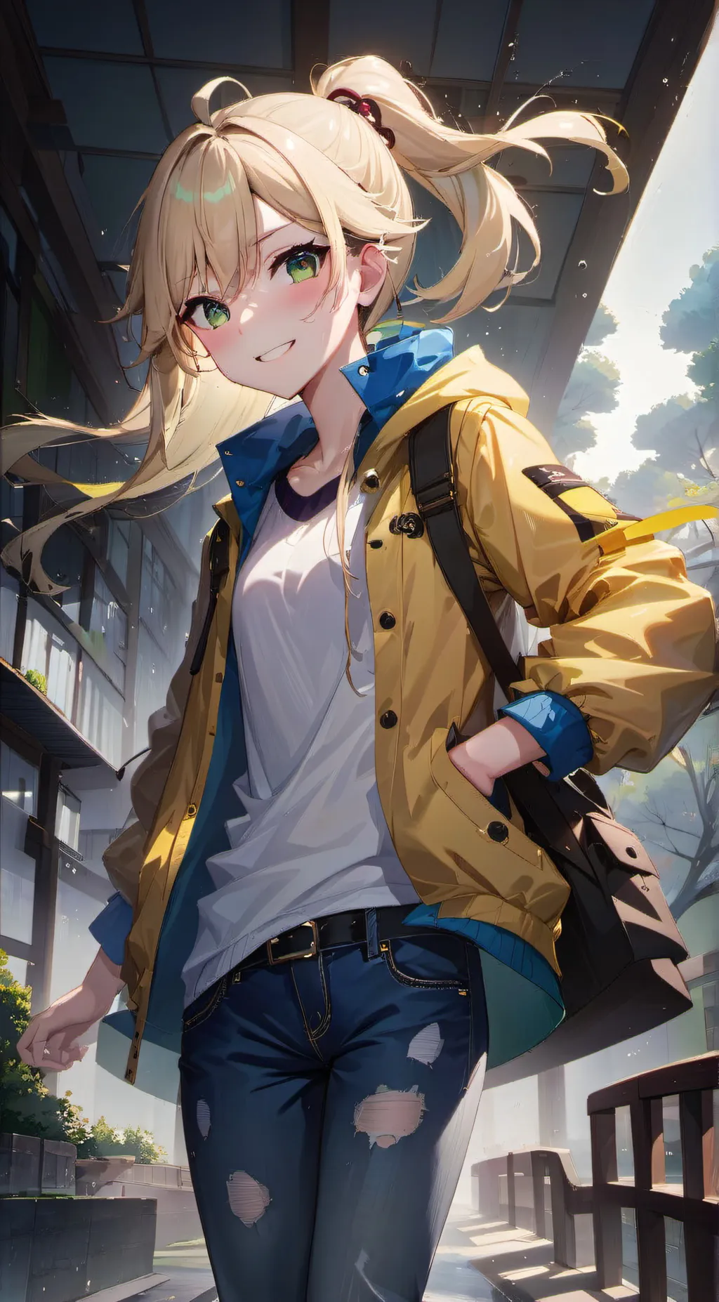 ai character: Chloe Bourgeois  background