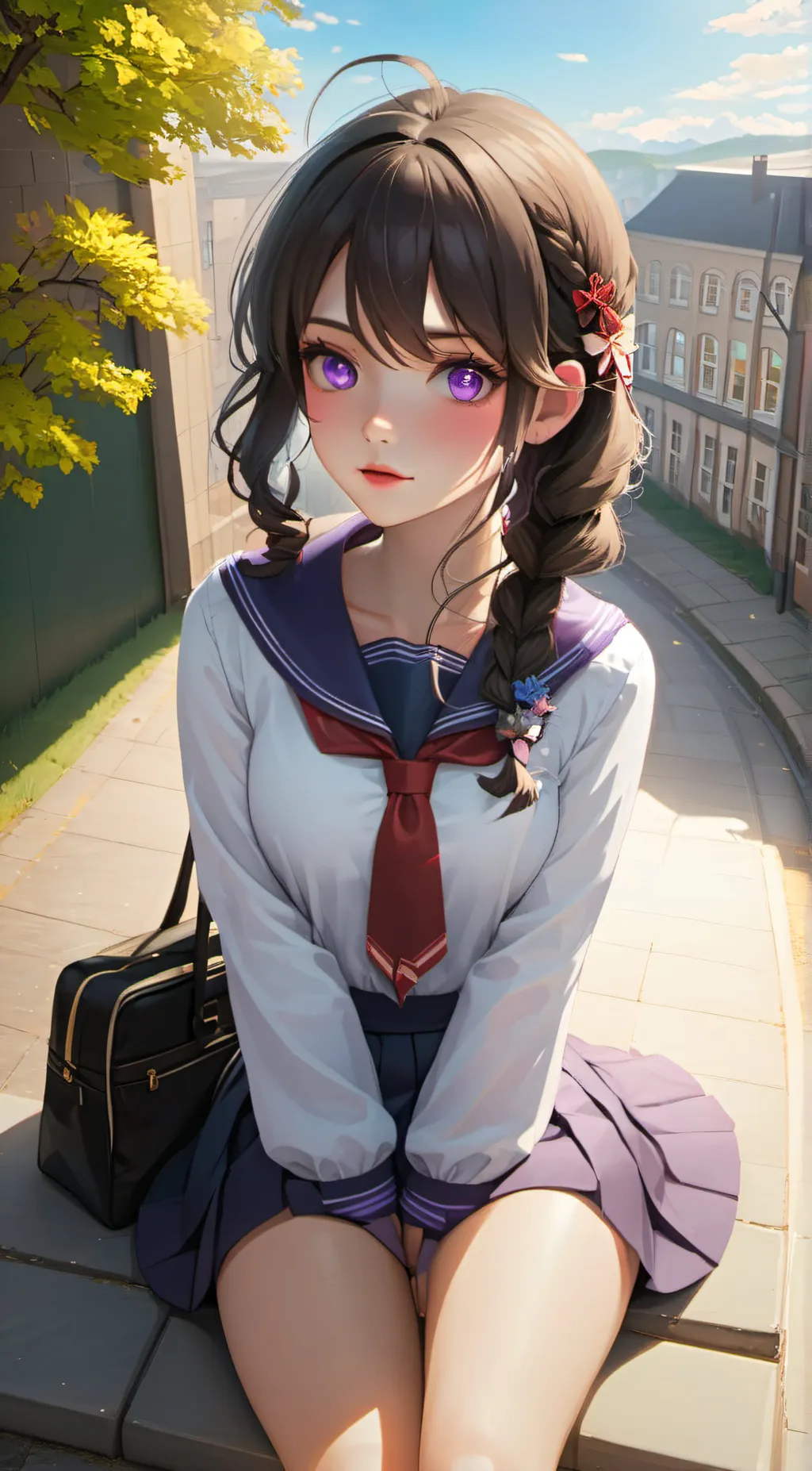 ai character: Ari background
